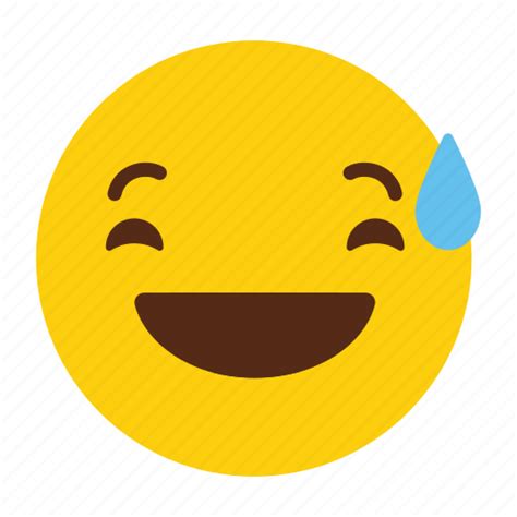 Emoji Emotion Laugh Smile Tears Icon