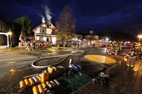 incendie majeur sur la rue de saint jovite l info du nord mont tremblant