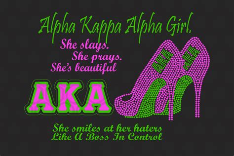 Alpha Kappa Alpha Girl Svg Files For Silhouette Files For Cricut Svg