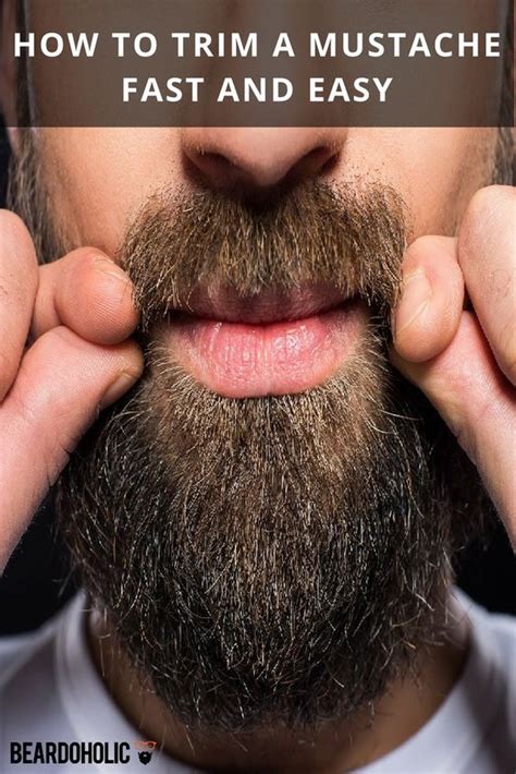 5 Simple Steps On How To Trim Mustache Quickly Expert Tips How To