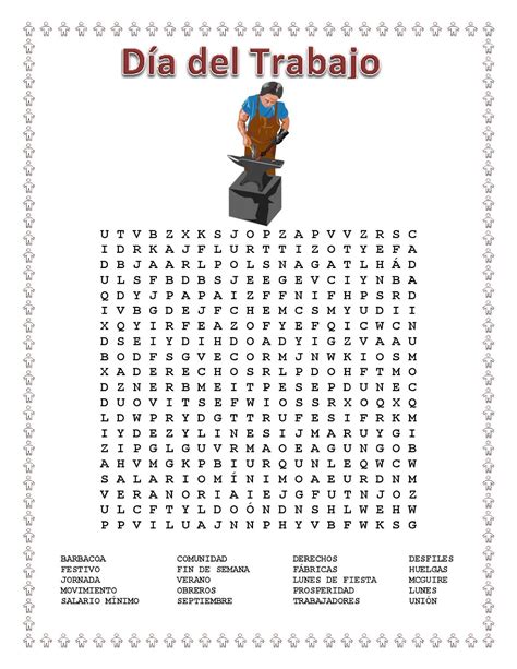 Buy a cheap copy of easy spanish crossword puzzles book. The Best of Teacher Entrepreneurs III: MISCELLANEOUS LESSONS- Labor Day -Spanish Word Search ...