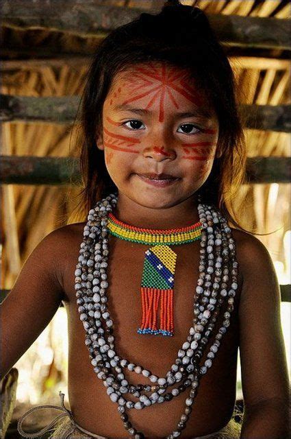 NiÑo IndÍgena Del Amazonas Native American Child From Amazonas