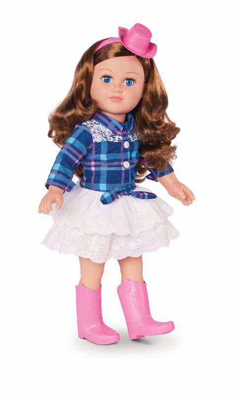 My Life As 18 Poseable Cowgirl Doll Brunette Hair