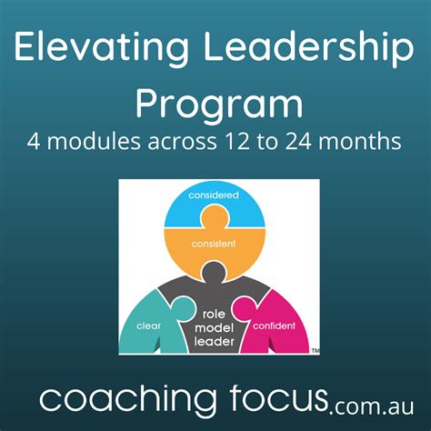 elevating leadership 4 modules bundle coaching focus