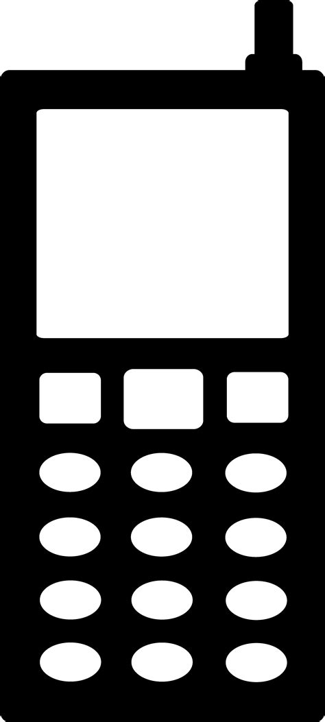 Mobile Symbol Clip Art
