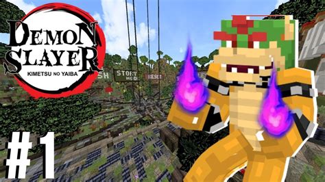 Demon Slayer Unleashed Minecraft Server Episode 1 Demons