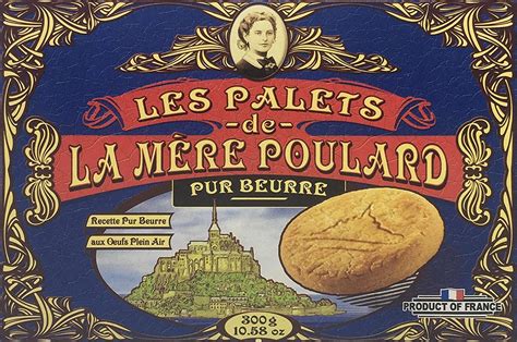Les Palets De La Mere Poulard Pur Beurre French Butter Cookies 300g 1058oz