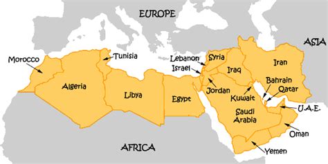 North Africa And The Middle East