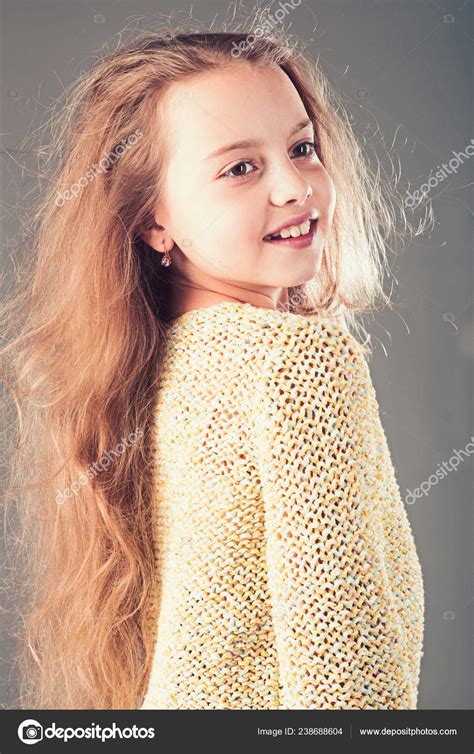 Childhood Of Happy Kid Kid Hairdresser Skin And Hair Care Beauty