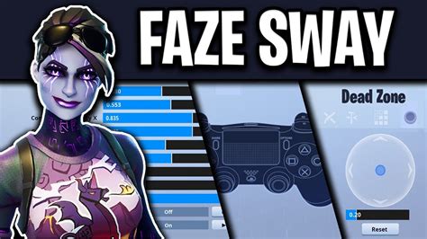 Faze Sways Controller Settings Faze Sway Reacts To The New Fastest