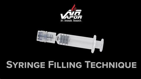 How To Fill Your Syringe Youtube