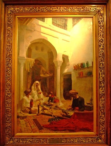 A Painting Inside The Hall