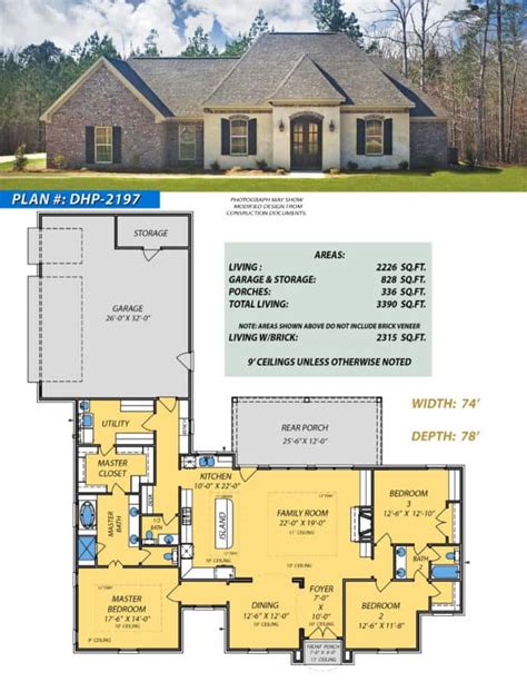 Dream Home Plan 2197 Start My Dream Home