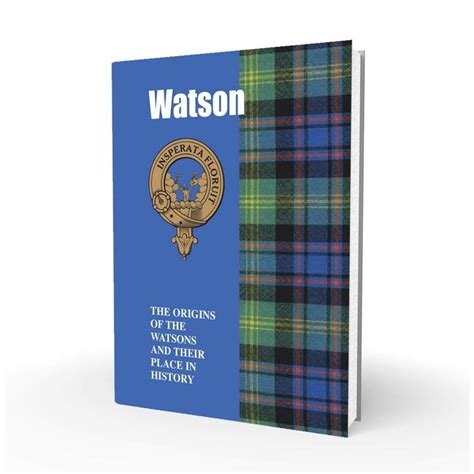 Watson Clan Book Scottish Shop Macleods Scottish Shop