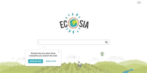 Ecosia An Eco Friendly Search Engine Thats Planted 6 Million Trees