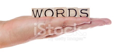 Hand Holding Words Stock Photo Royalty Free Freeimages