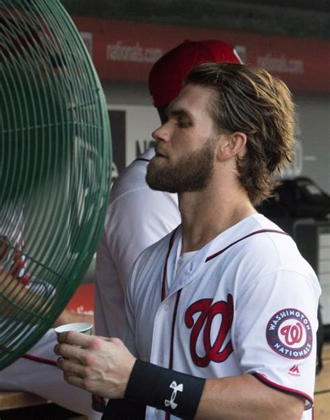 Bryce harper, bryce harper haircut and men hair on pinterest. US Army is in the spotlight at Washington Nationals game ...