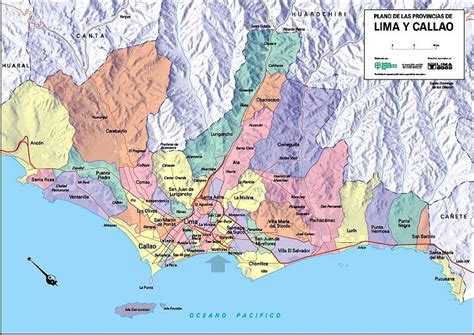 Lima Carte Et Image Satellite