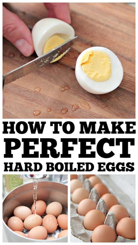 How To Make Hard Boiled Eggs For Dummies How To Make Perfect Hard Boiled Eggs Easy To Peel