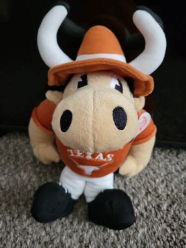 University Of Texas Longhorns Mascot Bevo Plush 14 Stuffed Animal Toy