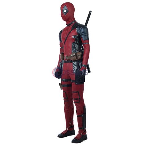 Deadpool 2 Wade Wilson Costume Cosplay Suit Full Set Cossuits