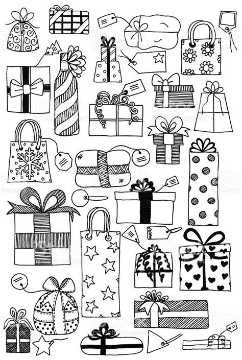 Submitted 10 days ago by tunmunda. Hand drawn doodles of gift wrapped presents and gift tags ...