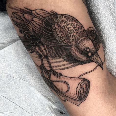 101 Amazing Crow Tattoo Designs You Need To See Crow Tattoo Crow