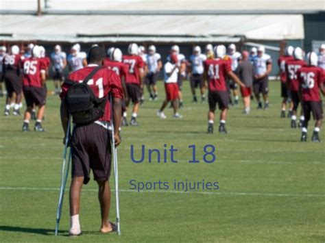 Unit 18 Sports Injuries Assignment 1 Btec Sport L3 Teaching Resources