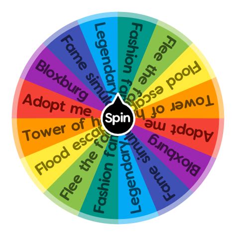 What Should I Play Today Roblox Spin The Wheel App