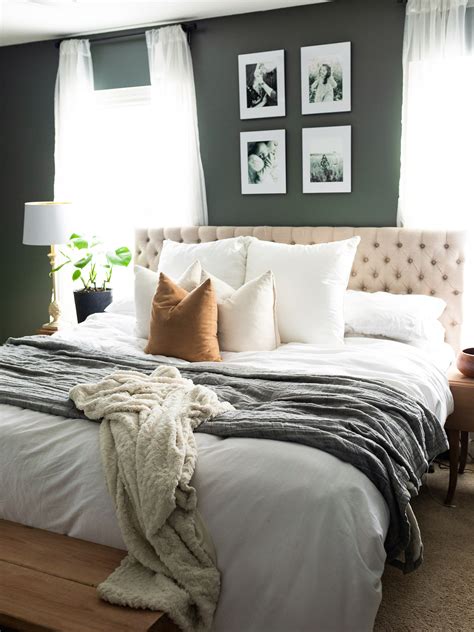Moody Green Bedroom Full Hearted Home