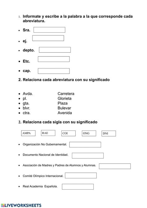 A Document With The Words In Spanish And An Image Of A Persons Name