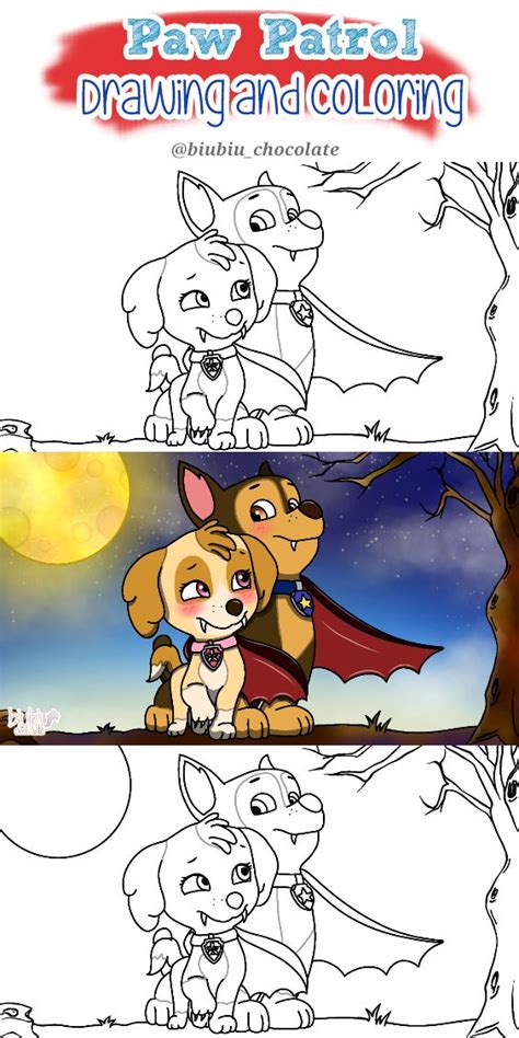 Vampire Pups Skye And Chase Paw Patrol Halloween Episodes In 2021