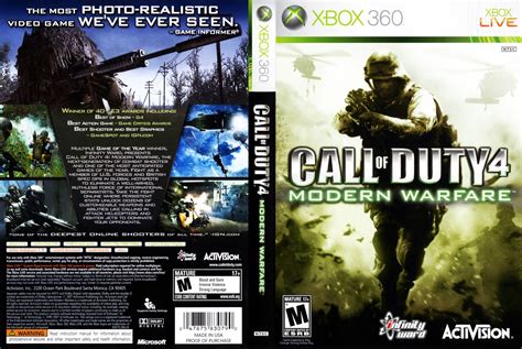 Call Of Duty 4 Modern Warfare Xbox 360 Ultra Capas