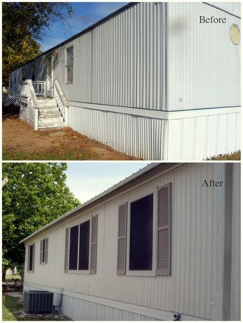 Mobile Home Exterior Before After Mobile Home Renovations