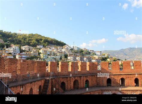 Alanya Fortress Is A Medieval Fortress In The City Of Alanya In
