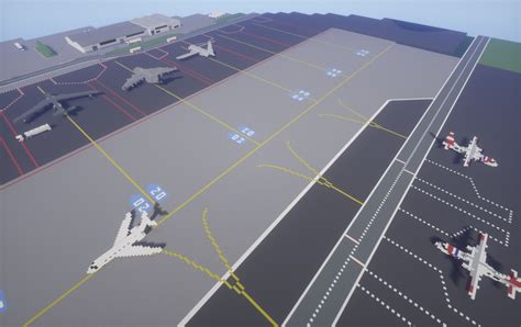Naval Air Station Paril Military Base Minecraft Map