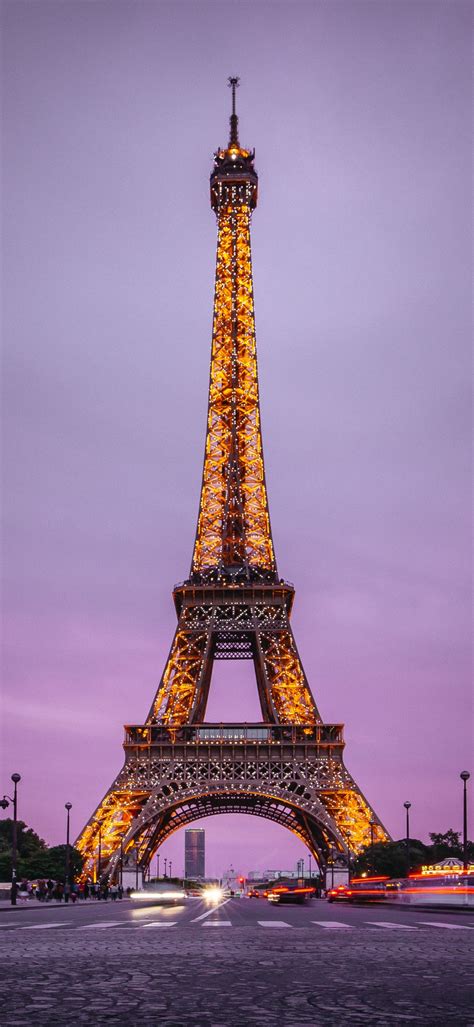 38 Wallpaper Paris Eiffel Tower At Night Poemdensview