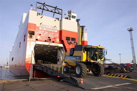 Roll Onroll Off Ro Ro Cargo Transportation With Ships