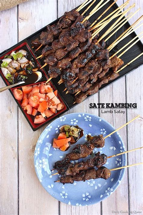 I had no food processor so i chopped the garlic, ginger and chilli finely. Sate Kambing - Lamb Satay | Recipe | Lamb dishes, Food ...