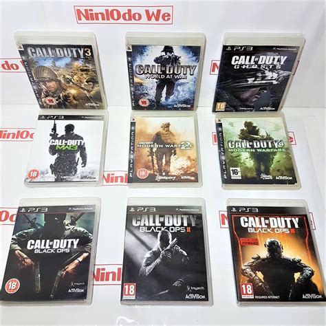 Call Of Duty Cod Game Series Ps3 Multi Listing Expertly Refurbished