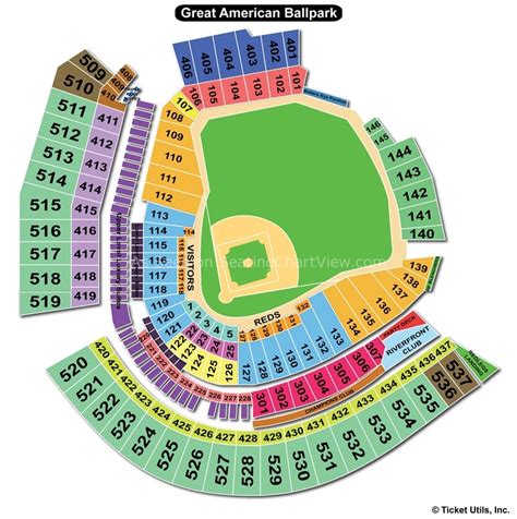 Cincinnati Reds Seating Map Review Home Decor