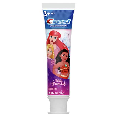 Crest Kids Toothpaste Featuring Disney Princesses Bubblegum Flavor 4