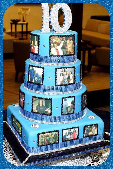 Ideas on pastors cakes : Custom 10 year pastor and wife anniversary cake. Concord church Dallas, TX. | Jubiläumskuchen, Frei