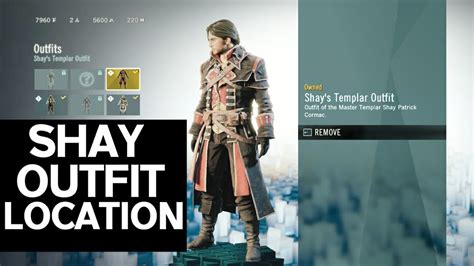 Assassin S Creed Unity Shay Outfit Location Youtube