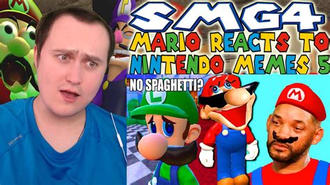 Mario Reacts To Nintendo Memes 5 Reaction Youtube