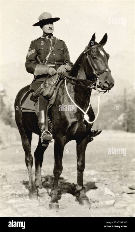 Royal Canadian Mounted Police Stock Photo Alamy