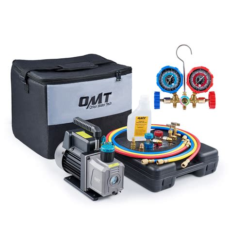 Buy Orion Motor Tech AC Gauges Vacuum Pump, 3.5cfm AC Vacuum Pump and