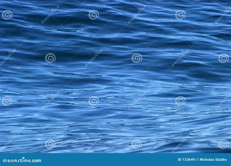 Beautiful Calm Ripples On Deep Blue Ocean Stock Image Image Of