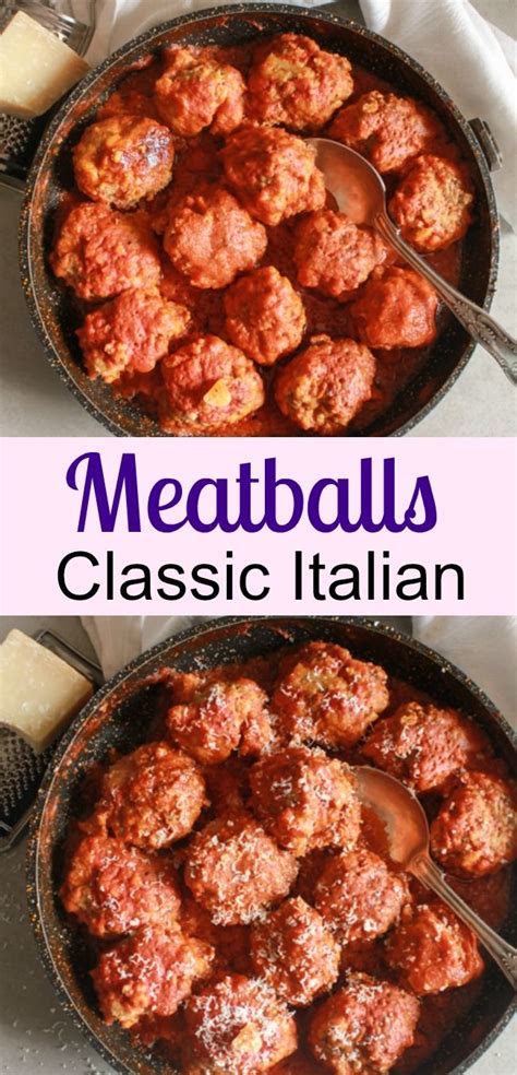 After done from the skillet into your sauce. Meatballs, the best and most delicious authentic homemade ...