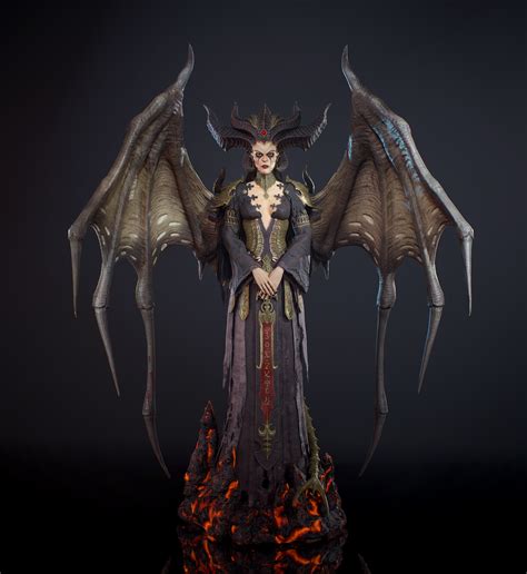 Lilith Diablo Fan Art Cgtrader